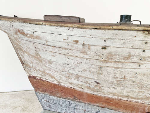Early 20th Century Hull of an English Pond Sail Boat
