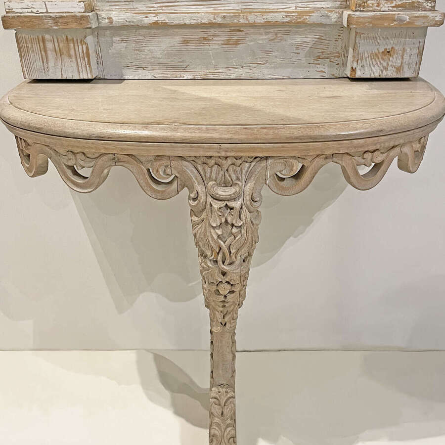 Carved Italian19th c Console