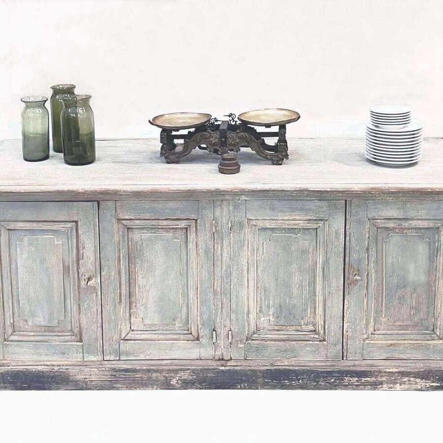 18th c French Enfilade or Buffet with 4 Doors