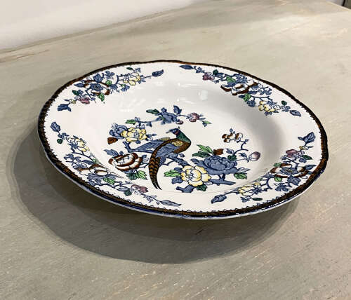 English 20th c decorative Soup Plate
