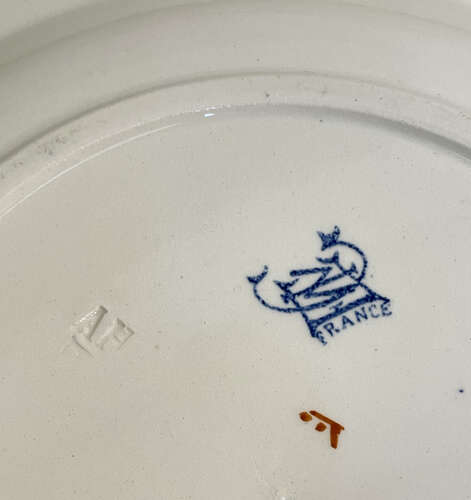 French 20th c decorative Soup Plate