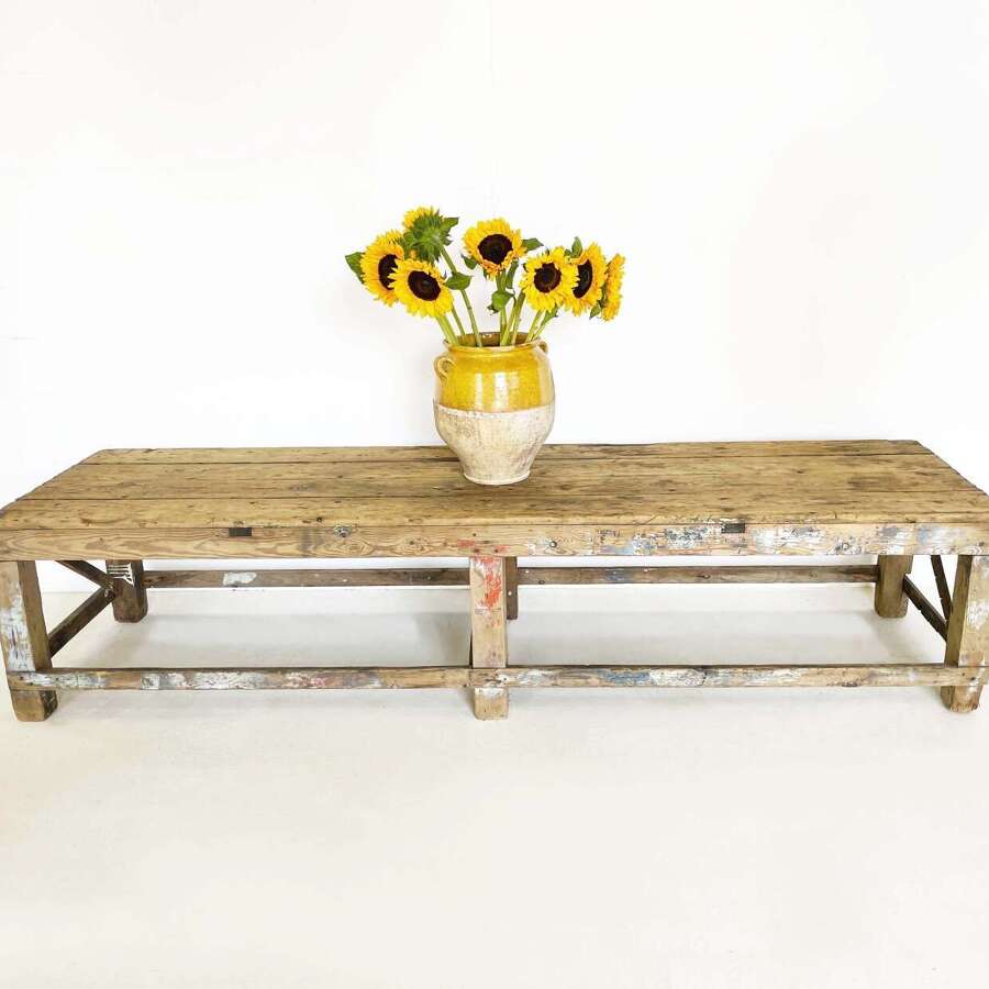 20th Century French Rustic Coffee Table